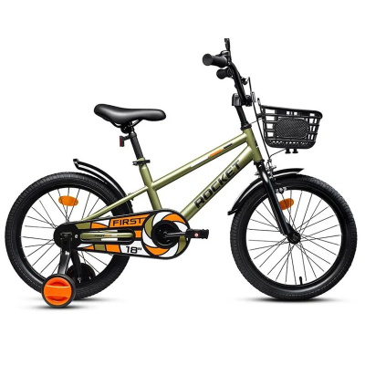 Велосипед двухколёсный 18 Rocket First 18.FIRST.KH.26 хаки 01